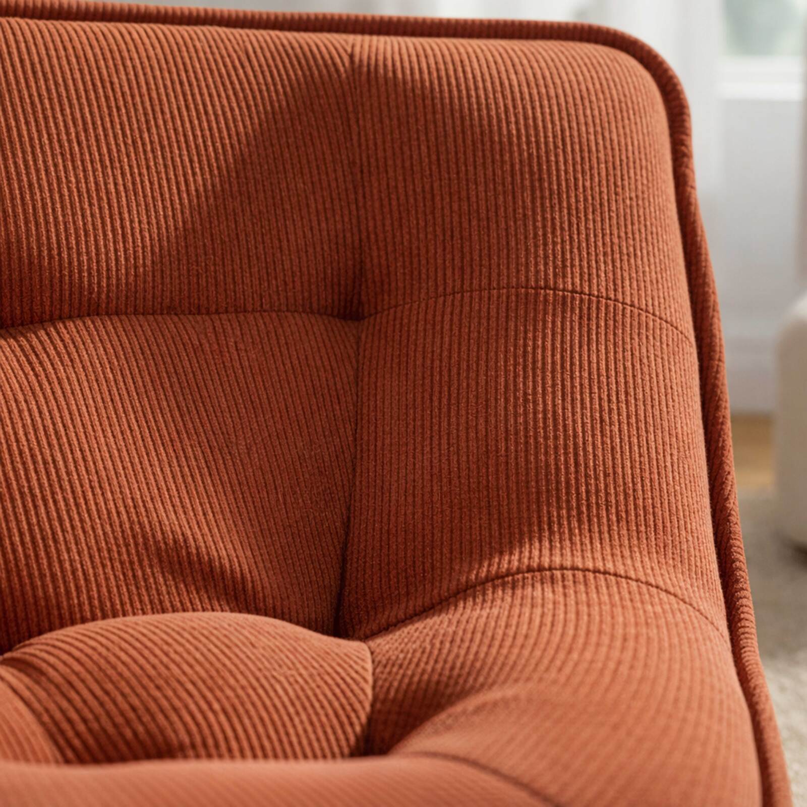 Sillón esquinero de tela para sofá modular