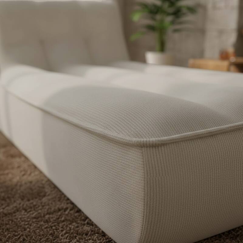 Chaise longue de tela para sofá modular (6/8)