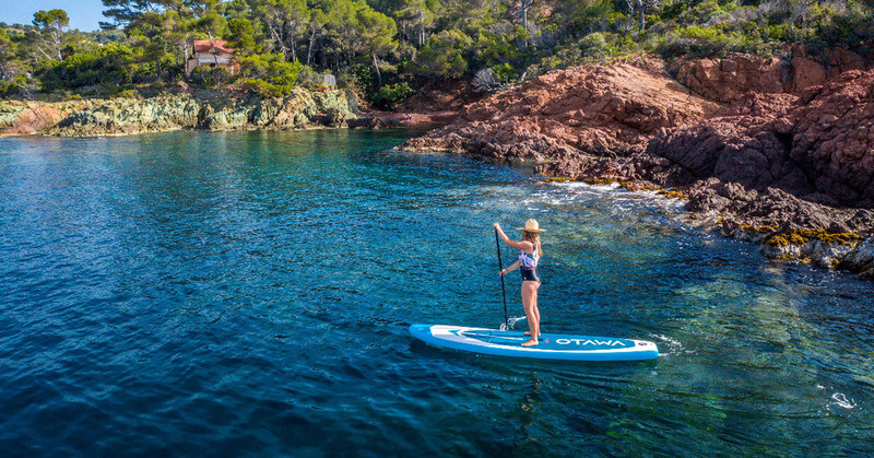 Paddle surf hinchable