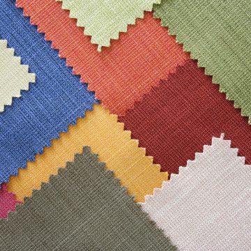 Fotos de muestras de colores de tejidos
